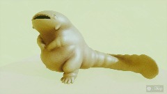 Giant Salamander Model(No Color ver.)