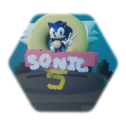 Pantalla de título de Sonic 5