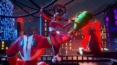 A donut after the win.