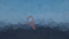 Vegetable meat on a stick, might get cold, it might get thick!