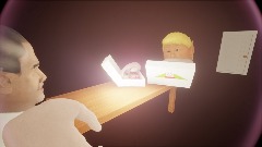 Obama Eats A Hamburger: The Cat Strikes Back