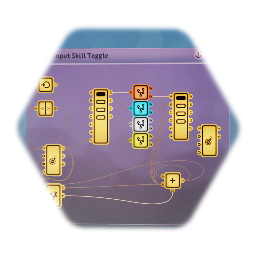 Skill Selector with Lockable/Unlockable Functions