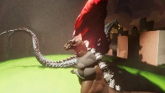 The war of kaijus: godzilla vs Ghidorah