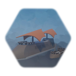 Sail Barge and Skiff