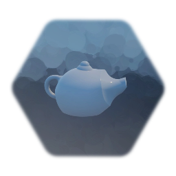 Crude Porcelain Teapot