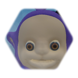 Tinky Winky Animatronic But A Model