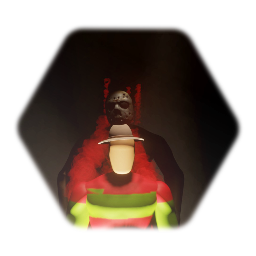 Freddy Krueger with stand