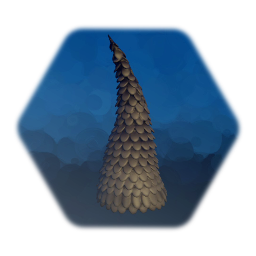 Crooked Shingled Tower Roof