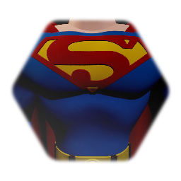 Superman The Animated Series Sculpt (RIGGED)