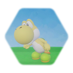 Sunny the Yellow Yoshi (My version)