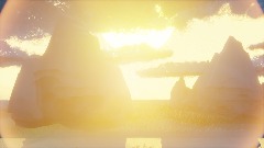 Mountain Sunset. (the elements)