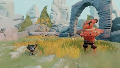 Artio and the Fearsome Flock