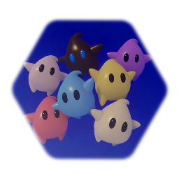 Super Mario Galaxy - Lumas