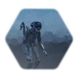 Acidic Xenomorph Enemy