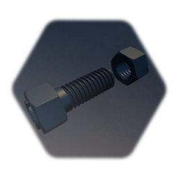 CO - Cast Iron Nut And Bolt №9