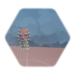 Old man head