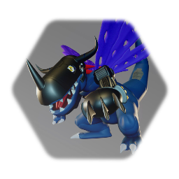 Digimon World - MetalGreymon (Virus)