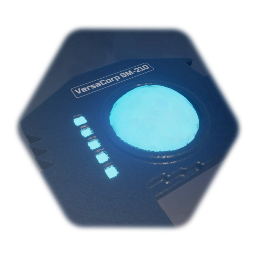 Corporate Status Monitor (Sci-Fi Back Armor)