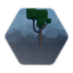 Arbre carré  taillé