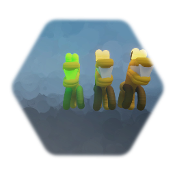 Remix of Yello,purplo and baby yello and purplo Garten of Door