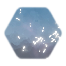 White sparkle - play once