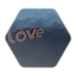 LOVE 3D Letters