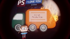 A KFBF Production 3 second bumper Kinda Funny Garbage Truck