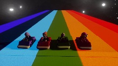 Racing on the Rainbow Meta runner racing 3 Daniele