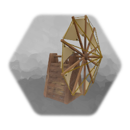 (Remix) Old wooden Windmill