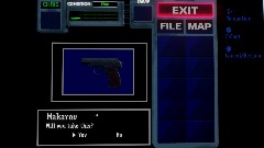 Re2 style survival horror template