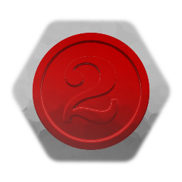 Simple numbered 2-coin