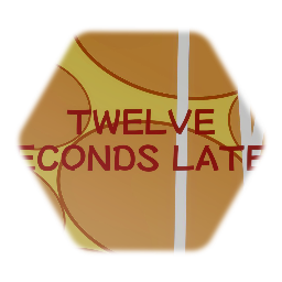 Spongebob Time Card - Twelve Seconds Later Screen