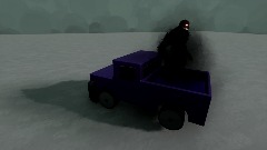 Shadow dude is camping in thanos car.