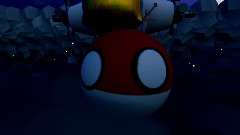 Polandball on the moon again