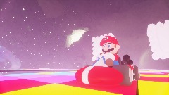 Remix de SNES Rainbow Road Mario Kart allstars racing Luigi