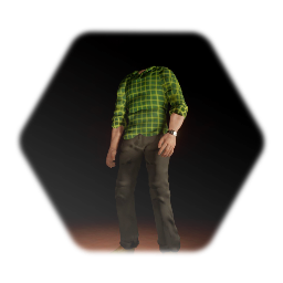 AVERAGE JOE. Male Basic Puppet w\ hands and clothes 1ST Person