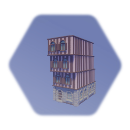 Wood Medieval City House - TCMH16