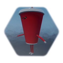 Scared Soda Cup Boy
