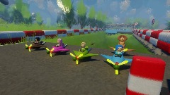 Plane Sofia circuit (Meta runner racing 6) demo