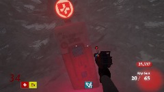 They came from the snow