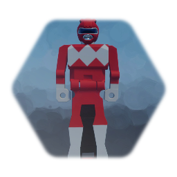 Mighty Morphin Red Ranger key