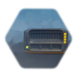 Air conditioner sci fi wall