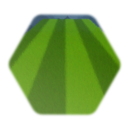 Patch of striped Grass