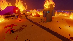 Bikini Bottom On Fire