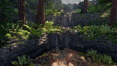 Mini Waterfall Scene have quite view
