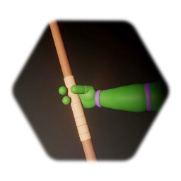 Donatello's bow staff