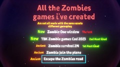 TBK Zombie games New/Ancient FPS/TPS