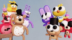 If Fred and Friends Met Feddy and Friends...