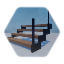 Modern Staircase - Base Sectional