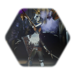 Hunter the bear knight vs devourer of gods